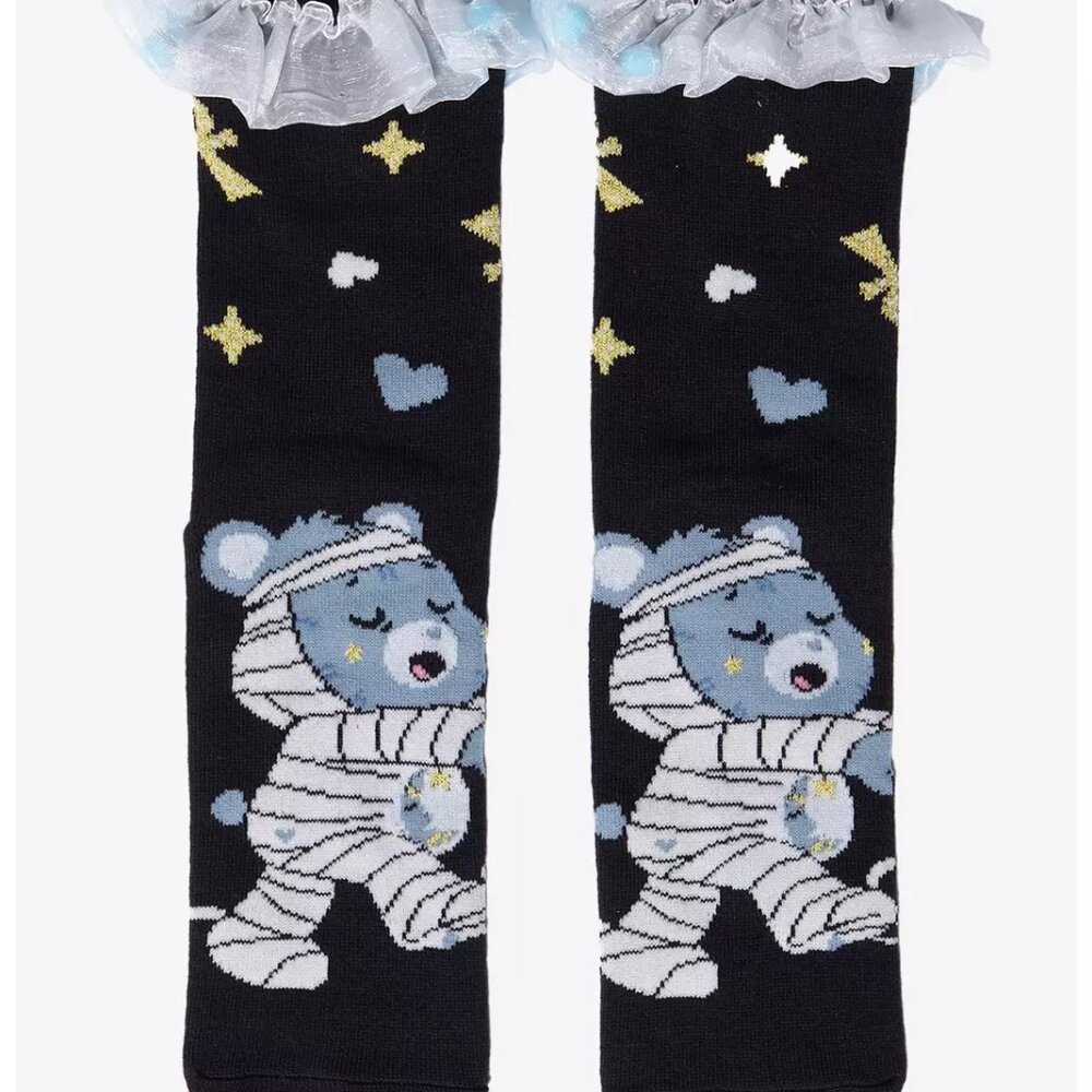 Care Bears X Universal Monsters Mummy Ruffle Crew Socks - NWT
